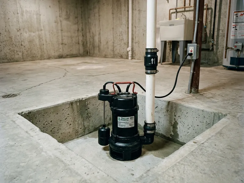 Sump Pump Installation Plumber in Erie, IL